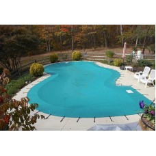 Pool Cover, Anchor Classic Solid Vinyl 14 OZ